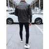 Pánská zateplená džínsová bunda Dstreet TX4725 (Velikost S, Barva Černá)