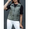 Dámská vesta STYLISHZ Dstreet TY4439 (Velikost S, Barva Hnědá)