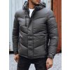 Pánská zimní bunda s odepínací kapucí Dstreet TX4832 (Velikost M/48, Barva Zelená)