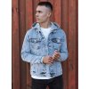 Pánská džínová bunda s kapucí Dstreet TX4850 (Velikost M, Barva Vícebarevná)