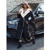 Dámská dlouhá bunda s košíškem BALLMODA Dstreet TY4586 (Velikost S, Barva Černá)