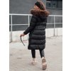 Dámská zimní bunda s kapucí  STYLEBELLA Dstreet TY4608 (Velikost S, Barva Černá)