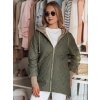 Dámská bunda s kapucí LUMERA Dstreet TY4816 (Velikost S, Barva Zelená)