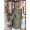 Dámská bunda s kapucí LUMERA Dstreet TY4816 (Velikost S, Barva Zelená)