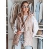 Dámská prošívaná vesta OLINVIA Dstreet TY4835 (Velikost S, Barva Hnědá)