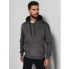 Pánská mikina s kapucí Dstreet BX5861 (Velikost M, Barva Šedá - tmavě)