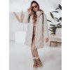 Dámská zimní bunda s kapucí SNOWVIBE Dstreet TY4989 (Velikost S, Barva Béžová)