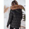 Dámská zimní bunda SNOWMISS s kapucí Dstreet TY4999 (Velikost S, Barva Černá)