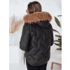 Dámská zimní bunda s kapucí COLDLIKE Dstreet TY5001 (Velikost S, Barva Černá)
