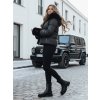 Dámská zimní bunda YOUWARM Dstreet TY5006 (Velikost S, Barva Černá)