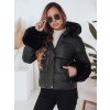 Dámská zimní bunda YOUWARM Dstreet TY5006 (Velikost S, Barva Černá)