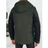 Pánská zimní bunda s kapucí Dstreet TX5039 (Velikost M, Barva Černá)