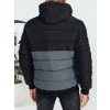 Pánská zimní bunda s kapucí  Dstreet TX5049 (Velikost S, Barva Černá)