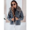 Dámská džínová bunda FURDENIM Dstreet TY4755 (Velikost S, Barva Modrá - světle)