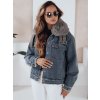 Dámská džínová bunda FURDENIM Dstreet TY4755 (Velikost S, Barva Modrá - světle)
