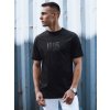 Pánské tričko Dstreet RX5504 (Velikost S, Barva Černá)