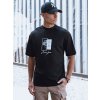 Pánské tričko Dstreet RX5516 (Velikost S, Barva Černá)