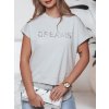 Dámské tričko DREAMY Dstreet RY2520 (Velikost S, Barva Béžová)