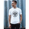 Pánské tričko Dstreet RX5582 (Velikost M, Barva Bílá)