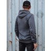 Pánská mikina s kapucí Dstreet BX5797 (Velikost M, Barva Šedá - tmavě)