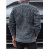 Pánský svetr Dstreet WX2196 (Velikost M, Barva Šedá - tmavě)