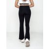 Dámské legíny s širší nohavicí SLIMLINE Dstreet UY2147 (Velikost S, Barva Černá)