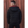 Pánská zimní bunda prošívaná Dstreet TX4863 (Velikost M, Barva Černá)