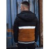 Pánská zimní bunda s kapucí Dstreet TX4867 (Velikost M, Barva Vícebarevná)
