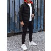 Pánská zimní bunda s kapucí Dstreet TX4828 (Velikost M/48, Barva Černá)