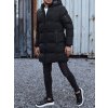 Pánská zimní bunda s kapucí Dstreet TX4923 (Velikost M, Barva Černá)