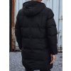 Pánská zimní bunda s kapucí Dstreet TX4923 (Velikost M, Barva Černá)
