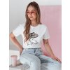 Dámské tričko WOMANPOW Dstreet RY2804 (Velikost M/L, Barva Bílá)