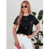 Dámské tričko Dstreet RY2847 (Velikost S/M, Barva Černá)