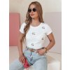 Dámské tričko CHERRYDUST Dstreet RY2853 (Velikost S/M, Barva Bílá)