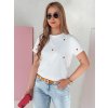 Dámské tričko ROMAFINA Dstreet RY2889 (Velikost S/M, Barva Bílá)