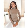 Dámský svetr VANORIA Dstreet MY2486 (Velikost S/M, Barva Béžová)