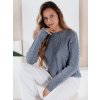 Dámský svetr BRAVINA Dstreet MY2526 (Velikost S/M, Barva Šedá - tmavě)