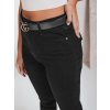 Dámské džíny skinny černé Dstreet UY2759 (Velikost 34, Barva Černá)