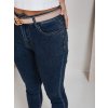 Dámské push-up džíny Dstreet UY2771 (Velikost 36, Barva Modrá)