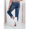 Dámské džíny mom fit Dstreet UY2773 (Velikost 36, Barva Modrá - světle)