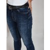 Dámské džíny skinny Dstreet UY2789 (Velikost 28, Barva Modrá)