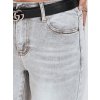 Dámské džíny Dstreet UY2802 (Velikost 28, Barva Šedá - světle)