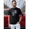 Pánské tričko Dstreet RX5382 (Velikost M, Barva Černá)