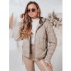 Dámská prošívaná bunda OLMOS DSTREET TY4238 (Velikost S, Barva Béžová)