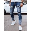 Pánské džíny Dstreet UX4319 (Velikost 28/42, Barva Modrá - světle)