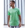 Pánské tričko Dstreet RX5572 (Velikost M, Barva Zelená - světle)