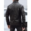 Pánská koženková bunda Dstreet TX4738 (Velikost M, Barva Černá)