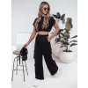 Dámský komplet CHICBASE Dstreet AY1121 (Velikost S, Barva Černá)