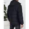 Pánská prošívaná zimní bunda s kapucí Dstreet TX5069 (Velikost S, Barva Černá)