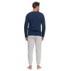 Pánské pyžamo Moraj PDM4700-002 (Velikost 2XL, Barva Modrá - tmavě)